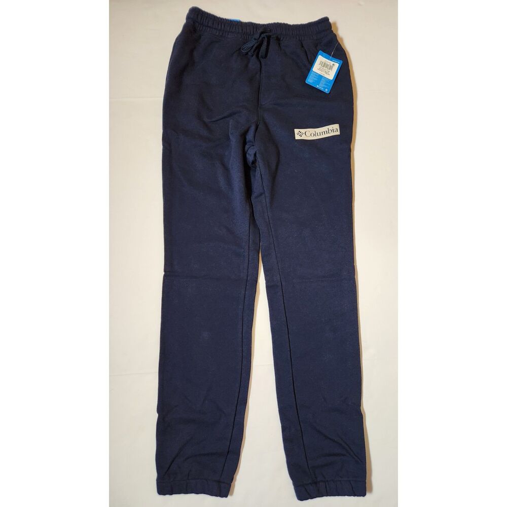 Columbia Trek Jogger Sweatpants Men's Small Navy Blue